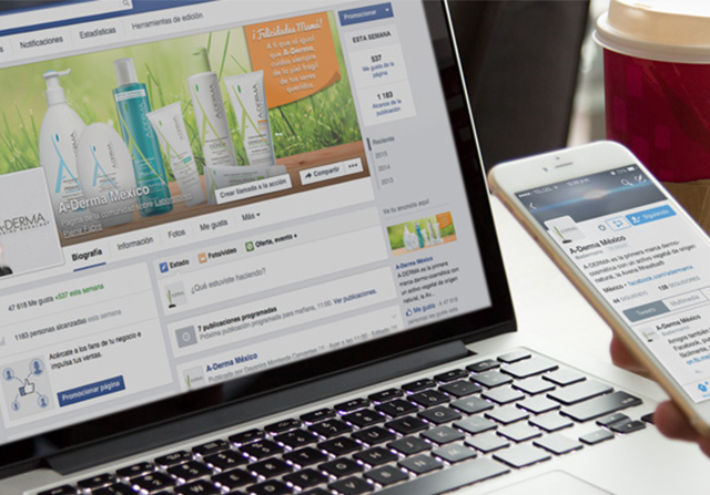 Facebook A-Derma